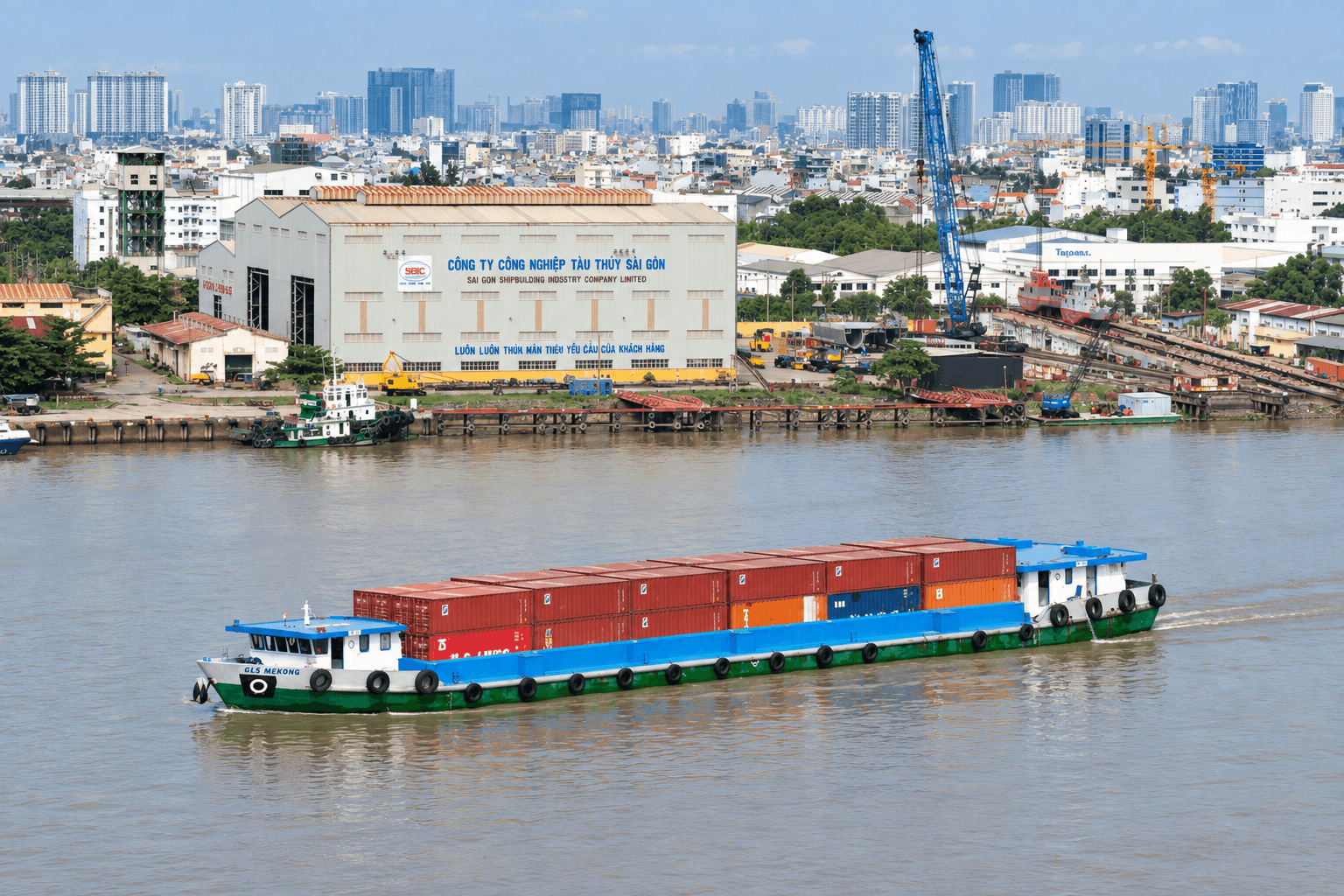 sà lan gls mekong của gls