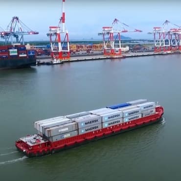Investing in a new barge fleet to boost inland waterway capacity